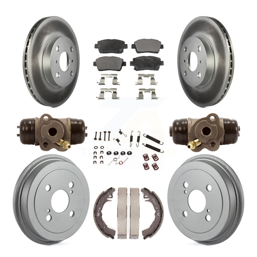 Transit Auto KGT-101951 Disc Brake Kit for 2001-2005 Toyota Echo - Front and Rear
