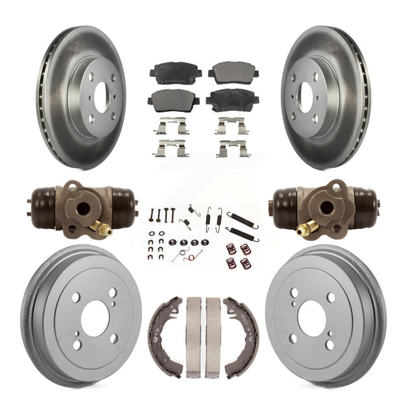 Transit Auto KGT-101951 Disc Brake Kit for 2001-2005 Toyota Echo - Front and Rear