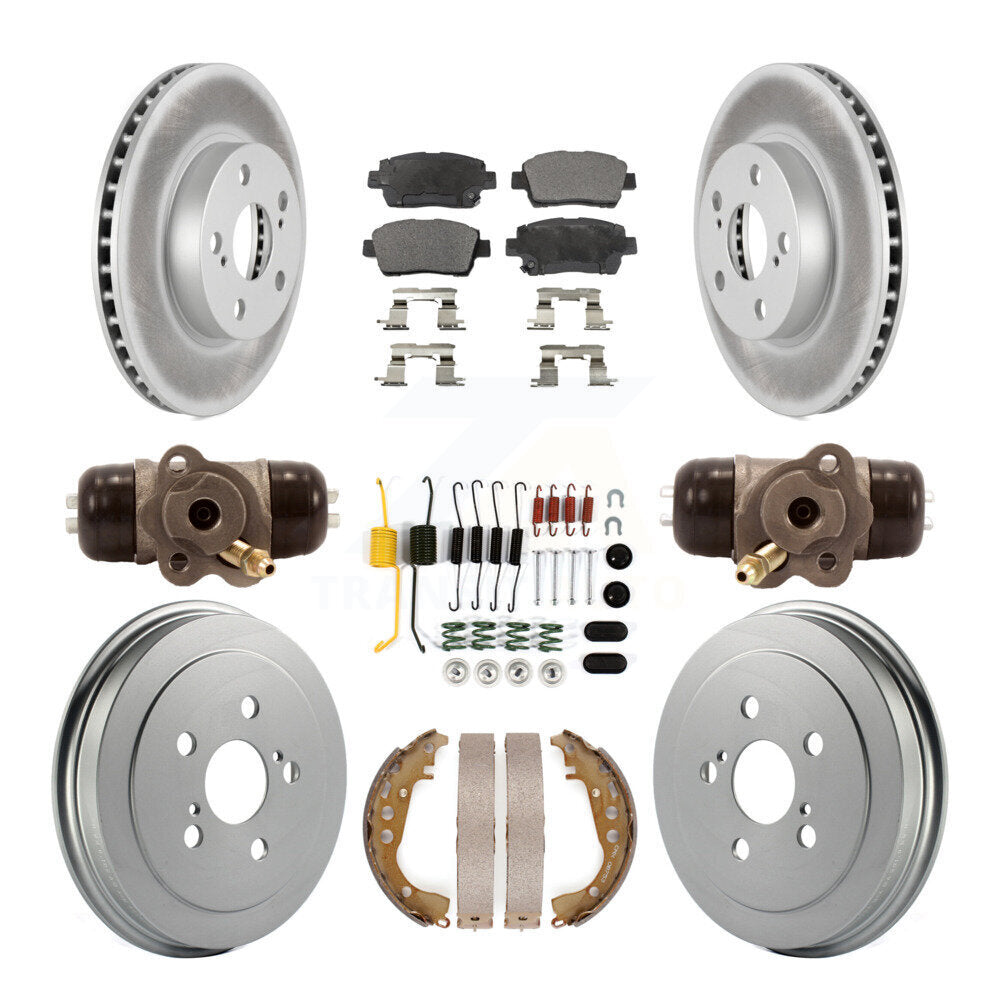 Transit Auto KGT-101954 Disc Brake Kit for 2004-2007 Toyota Prius - Front and Rear