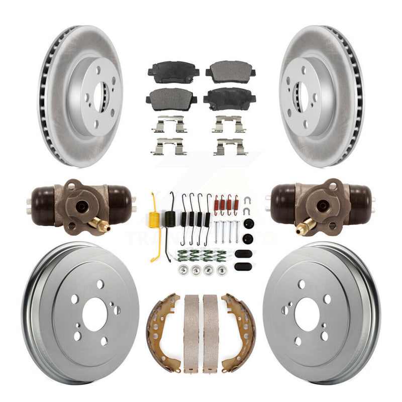 Transit Auto KGT-101954 Disc Brake Kit for 2004-2007 Toyota Prius - Front and Rear