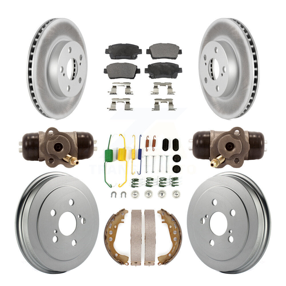Transit Auto KGT-101955 Disc Brake Kit for 2008 Toyota Prius - Front and Rear