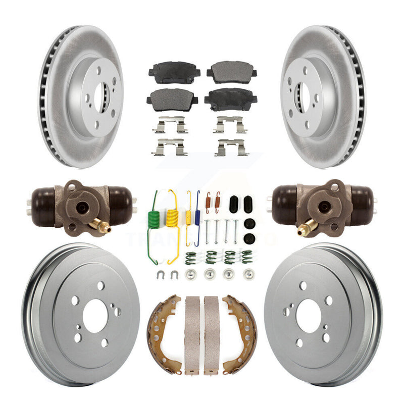 Transit Auto KGT-101955 Disc Brake Kit for 2008 Toyota Prius - Front and Rear