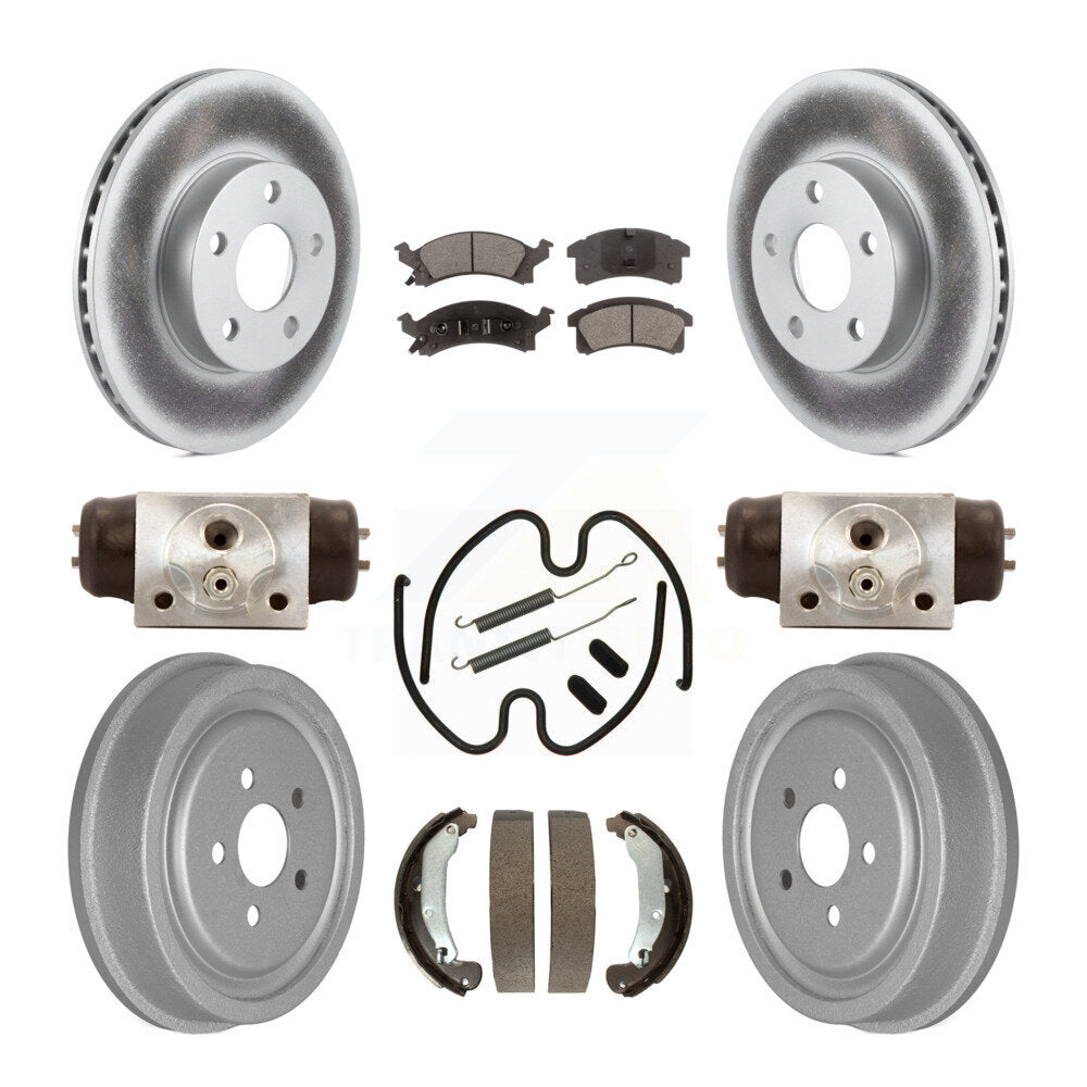 Transit Auto KGT-101957 Disc Brake Kit for 2003-2005 Chevrolet Cavalier, Pontiac Sunfire - Front and Rear