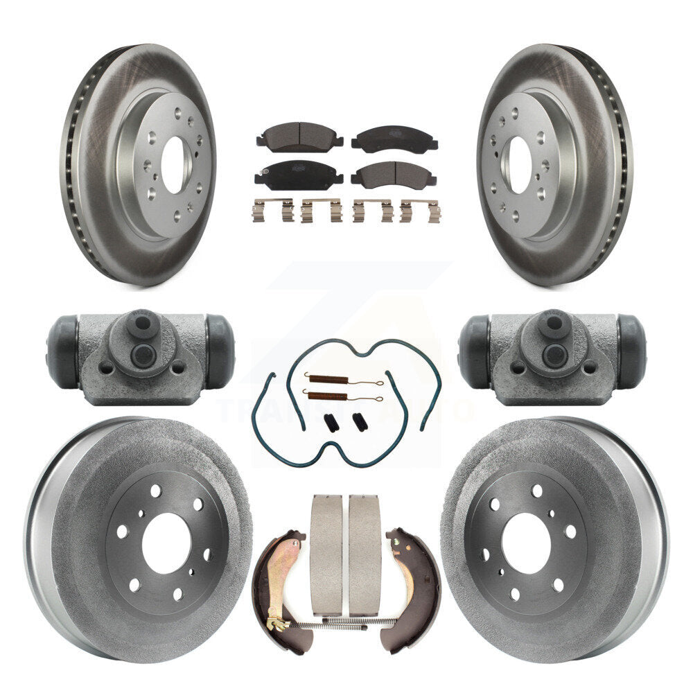 Transit Auto KGT-101958 Disc Brake Kit for 2009 Chevrolet Silverado 1500, GMC Sierra 1500 - Front and Rear