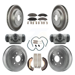 Transit Auto KGT-101958 Disc Brake Kit for 2009 Chevrolet Silverado 1500, GMC Sierra 1500 - Front and Rear