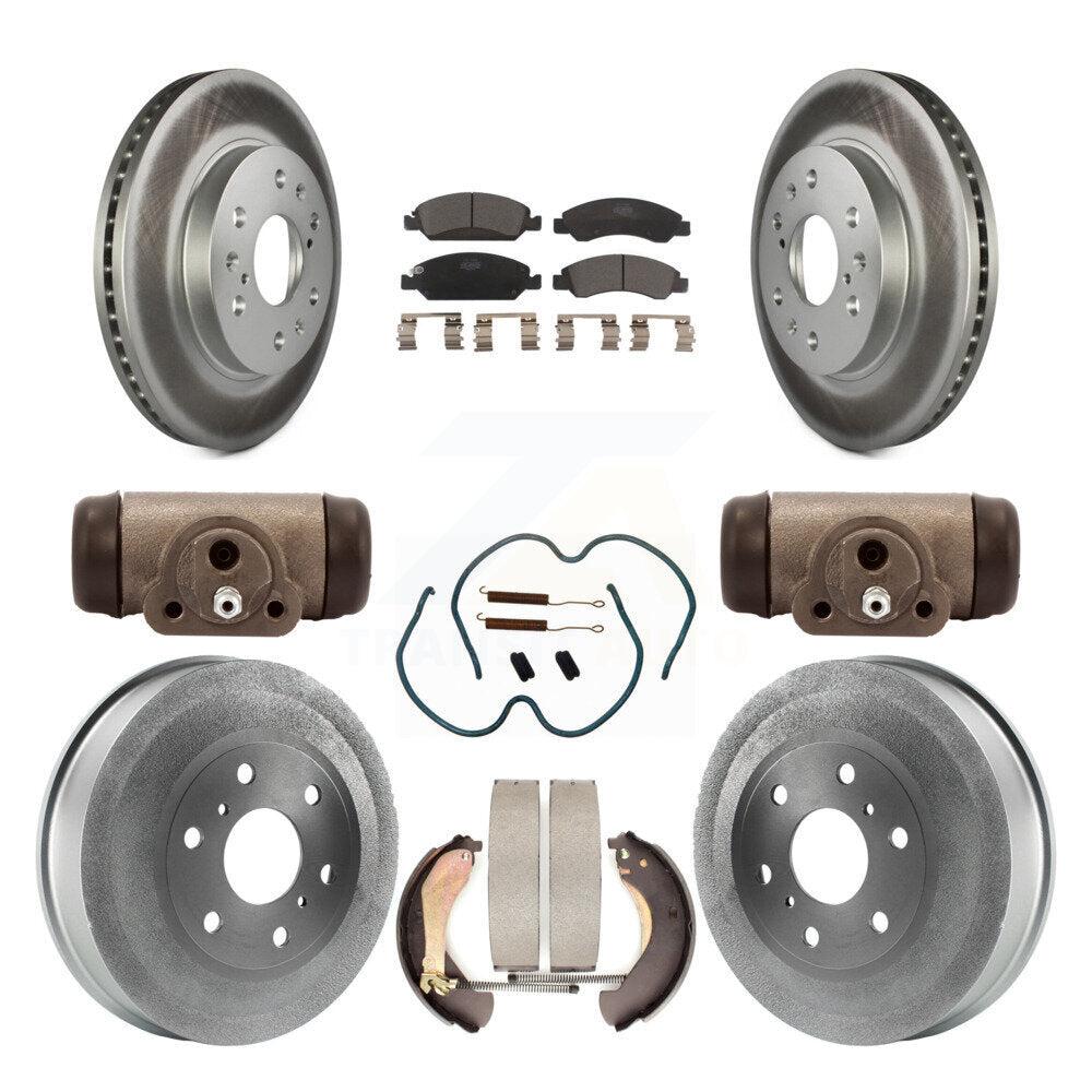Transit Auto KGT-101959 Disc Brake Kit for 2009 Chevrolet Silverado 1500, GMC Sierra 1500 - Front and Rear