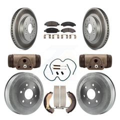Transit Auto KGT-101959 Disc Brake Kit for 2009 Chevrolet Silverado 1500, GMC Sierra 1500 - Front and Rear