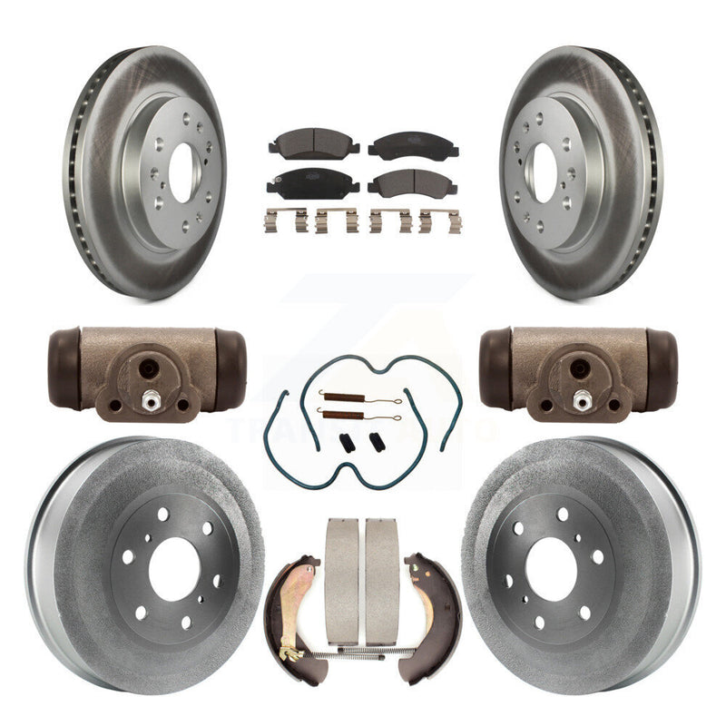 Transit Auto KGT-101959 Disc Brake Kit for 2009 Chevrolet Silverado 1500, GMC Sierra 1500 - Front and Rear