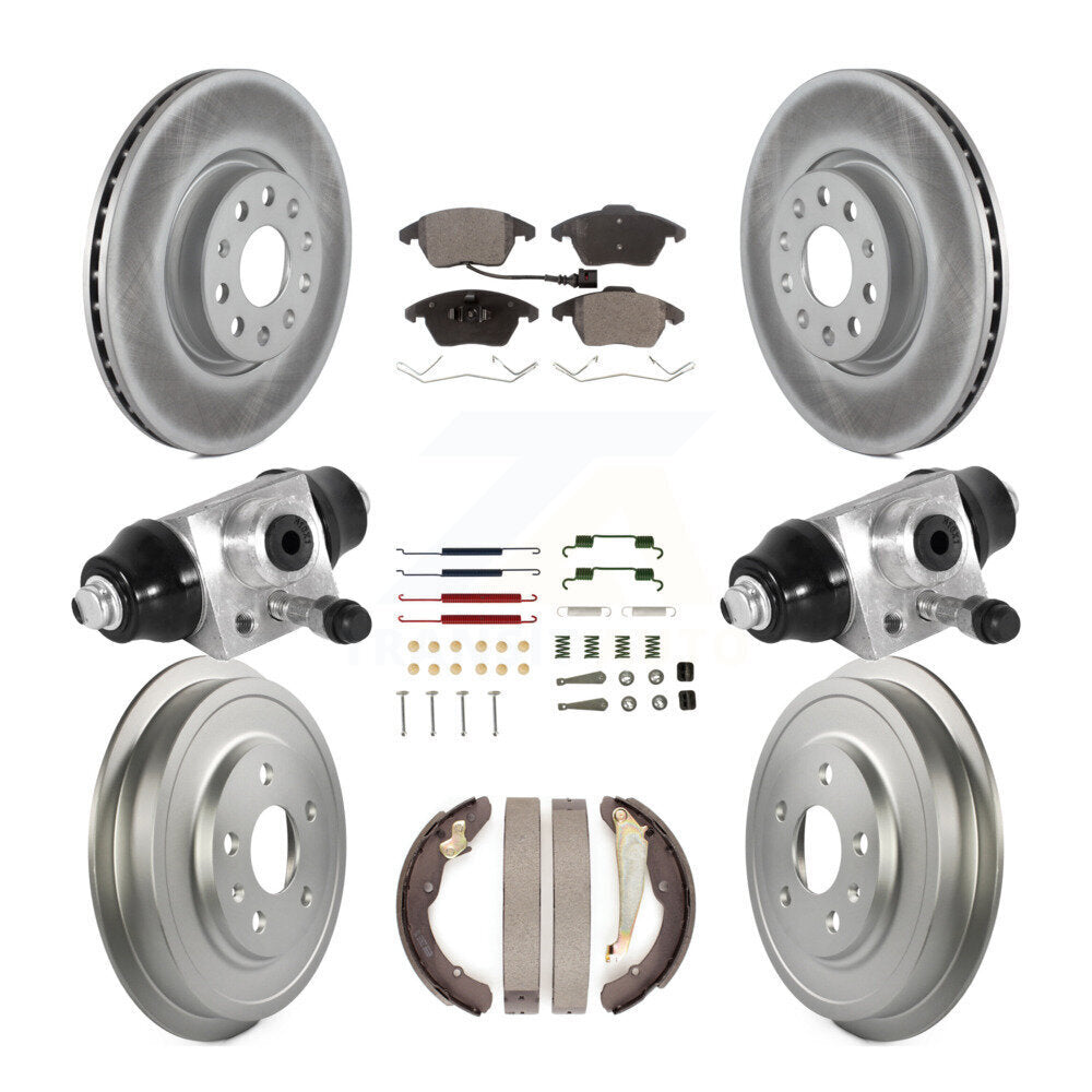 Transit Auto KGT-101967 Disc Brake Kit for 2011-2012 Volkswagen Jetta - Front and Rear