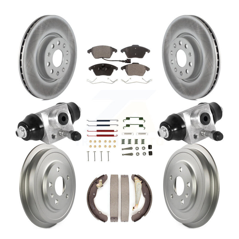 Transit Auto KGT-101967 Disc Brake Kit for 2011-2012 Volkswagen Jetta - Front and Rear