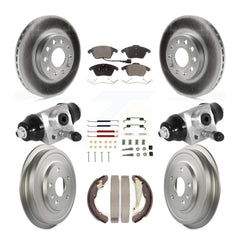 Transit Auto KGT-101969 Disc Brake Kit for 2011-2012 Volkswagen Jetta - Front and Rear