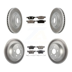 Transit Auto KGT-101973 Disc Brake Kit for 2018-2020 Lincoln Continental - Front and Rear