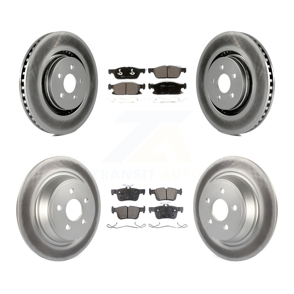 Transit Auto KGT-101975 Disc Brake Kit for 2017-2020 Lincoln Continental, Ford Fusion, Lincoln MKZ - Front and Rear