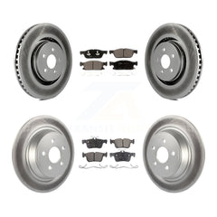 Transit Auto KGT-101975 Disc Brake Kit for 2017-2020 Lincoln Continental, Ford Fusion, Lincoln MKZ - Front and Rear