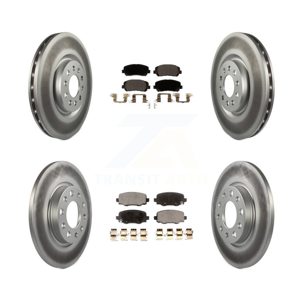 Transit Auto KGT-101977 Disc Brake Kit for 2015-2017 Chrysler 200 - Front and Rear