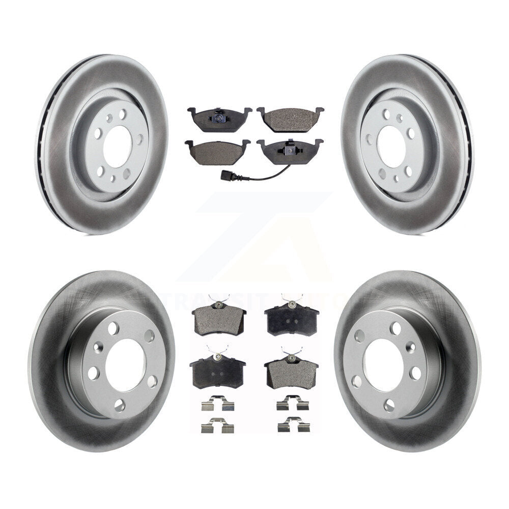 Transit Auto KGT-101978 Disc Brake Kit for 2007-2010 Volkswagen Beetle - Front and Rear