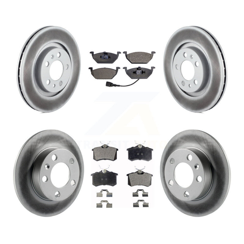 Transit Auto KGT-101978 Disc Brake Kit for 2007-2010 Volkswagen Beetle - Front and Rear
