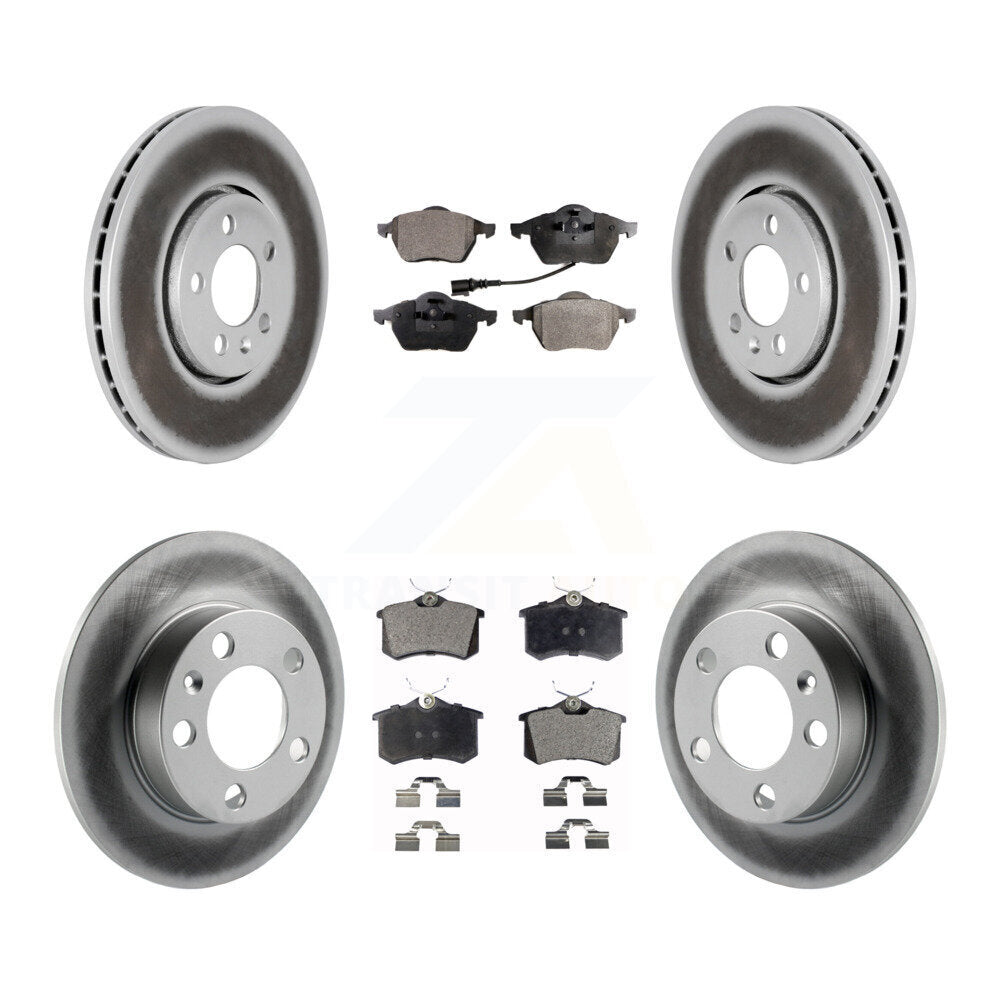 Transit Auto KGT-101979 Disc Brake Kit for 2007-2010 Volkswagen Beetle - Front and Rear