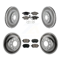Transit Auto KGT-101982 Disc Brake Kit for 2015-2020 Volkswagen Passat - Front and Rear