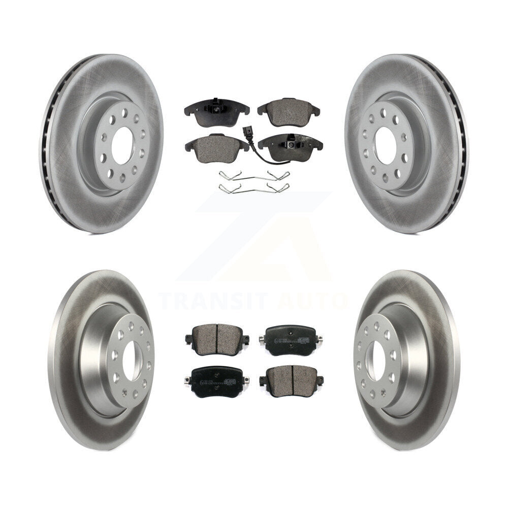 Transit Auto KGT-101983 Disc Brake Kit for 2016-2018 Audi Q3, Audi Q3 Quattro - Front and Rear