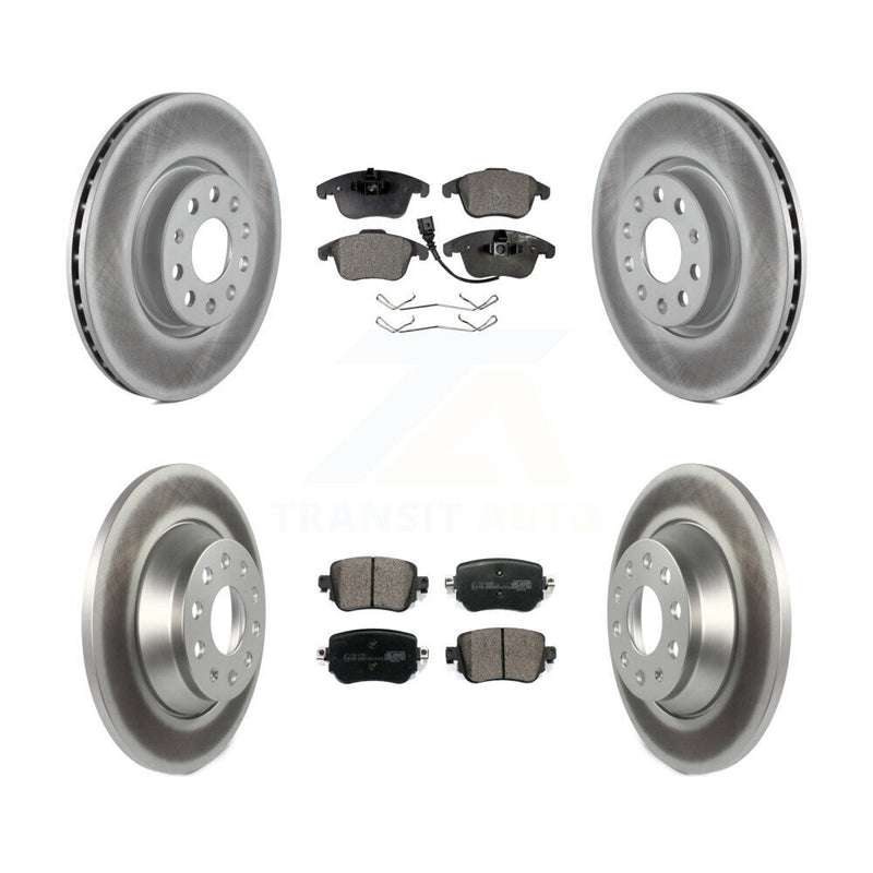 Transit Auto KGT-101983 Disc Brake Kit for 2016-2018 Audi Q3, Audi Q3 Quattro - Front and Rear