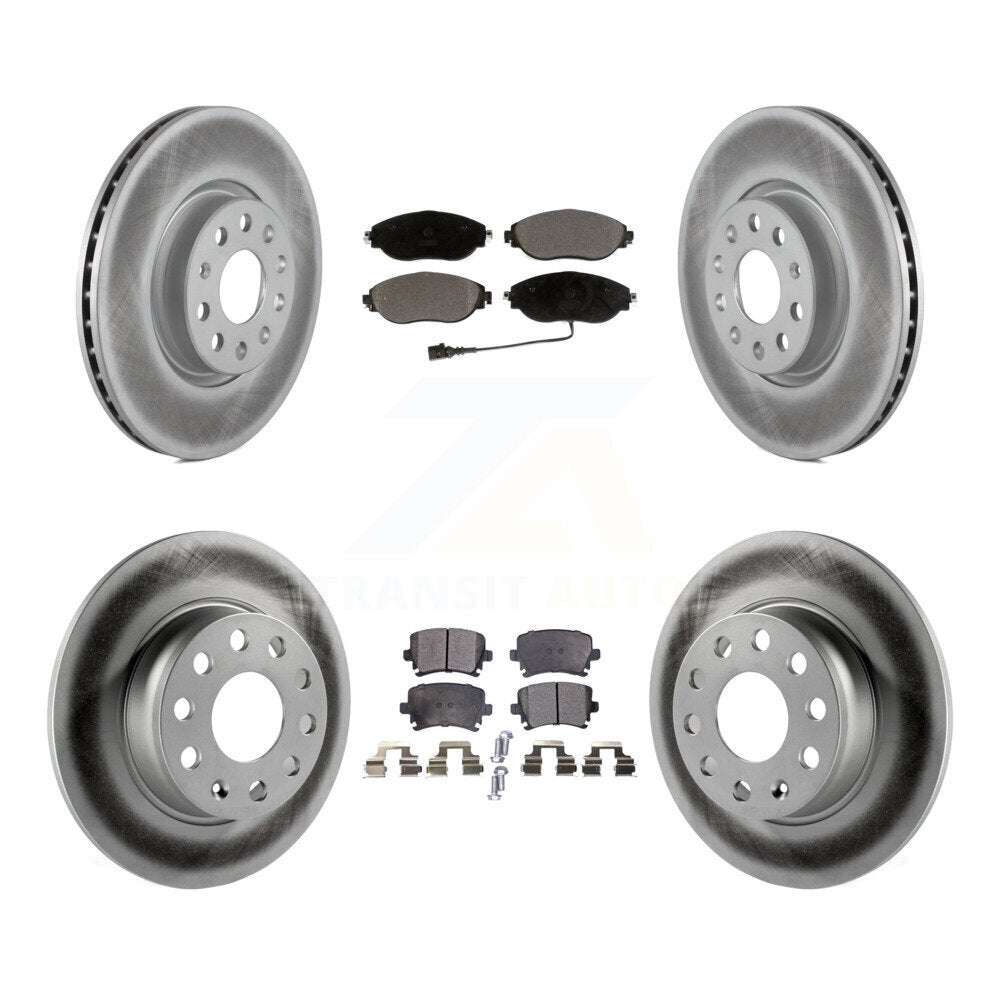 Transit Auto KGT-101984 Disc Brake Kit for 2015 Volkswagen GTI - Front and Rear
