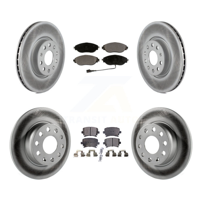 Transit Auto KGT-101984 Disc Brake Kit for 2015 Volkswagen GTI - Front and Rear