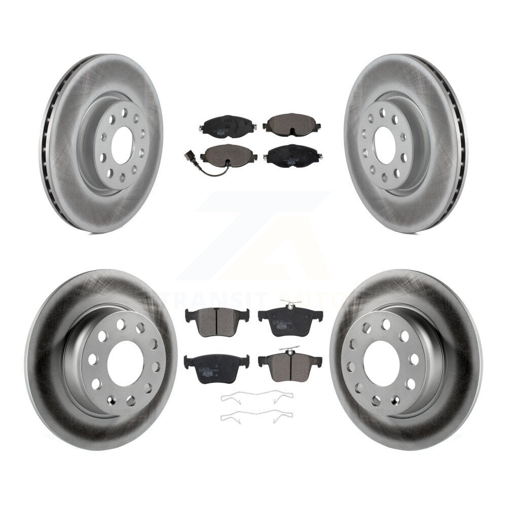 Transit Auto KGT-101985 Disc Brake Kit for 2015-2023 Volkswagen Taos, Audi A3 and More - Front and Rear