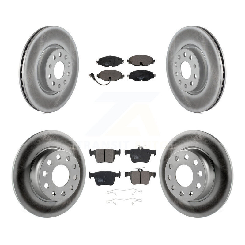 Transit Auto KGT-101985 Disc Brake Kit for 2015-2023 Volkswagen Taos, Audi A3 and More - Front and Rear
