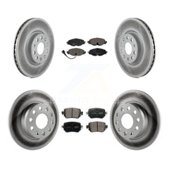 Transit Auto KGT-101986 Disc Brake Kit for 2015-2022 Volkswagen Passat, Volkswagen Golf Alltrack and More - Front and Rear