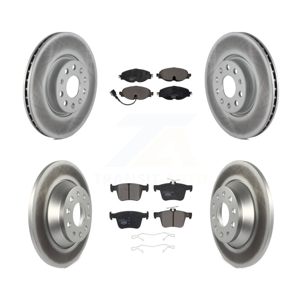 Transit Auto KGT-101987 Disc Brake Kit for 2016-2022 Audi TT Quattro - Front and Rear
