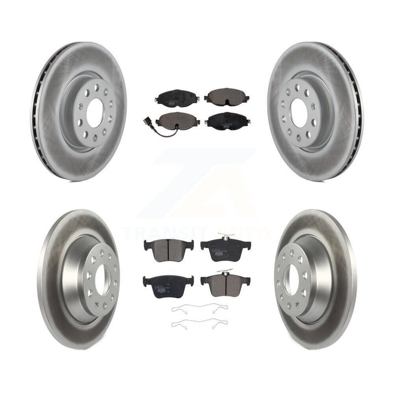 Transit Auto KGT-101987 Disc Brake Kit for 2016-2022 Audi TT Quattro - Front and Rear