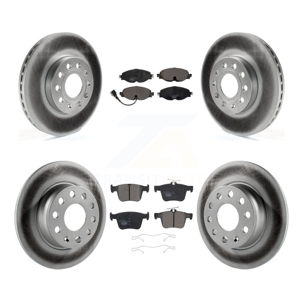 Transit Auto KGT-101988 Disc Brake Kit for 2015-2023 Volkswagen Taos, Audi A3 and More - Front and Rear