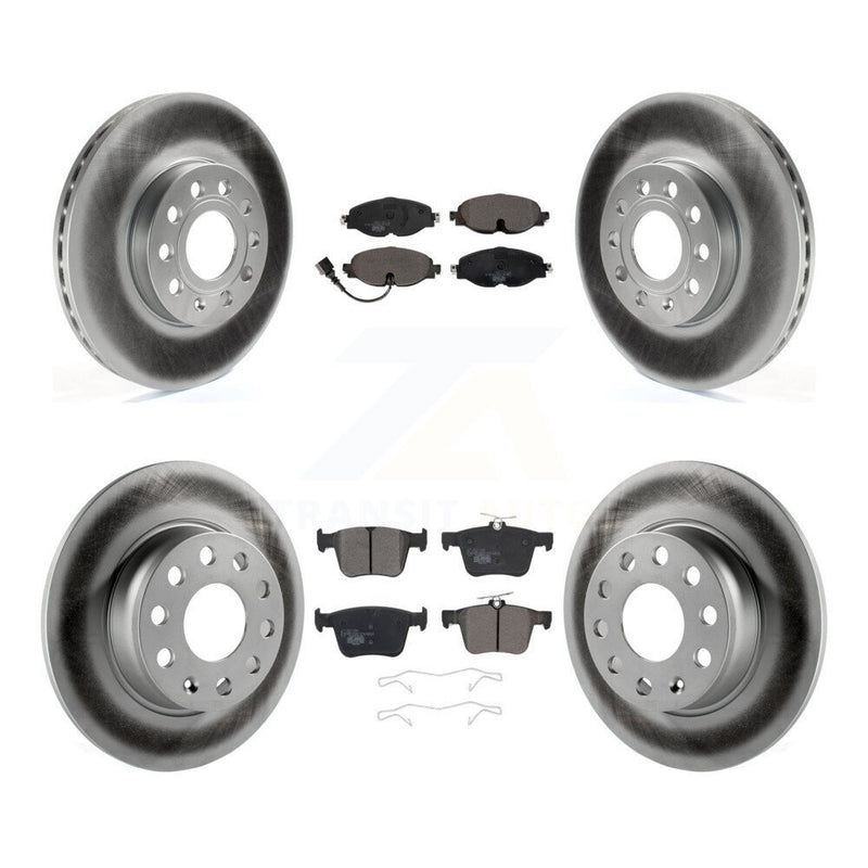 Transit Auto KGT-101988 Disc Brake Kit for 2015-2023 Volkswagen Taos, Audi A3 and More - Front and Rear