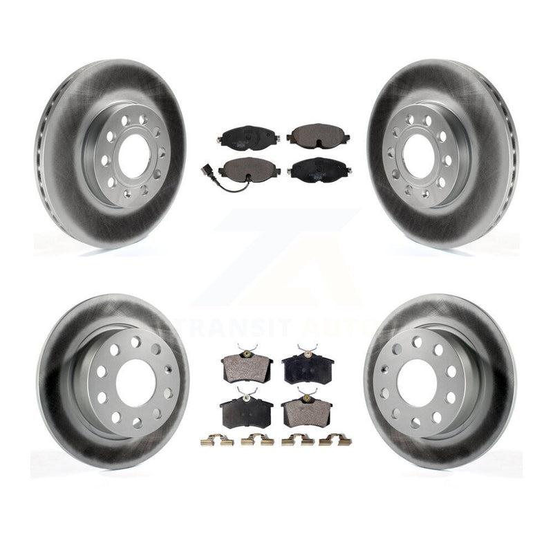 Transit Auto KGT-101991 Disc Brake Kit for 2015 Volkswagen Golf SportWagen - Front and Rear