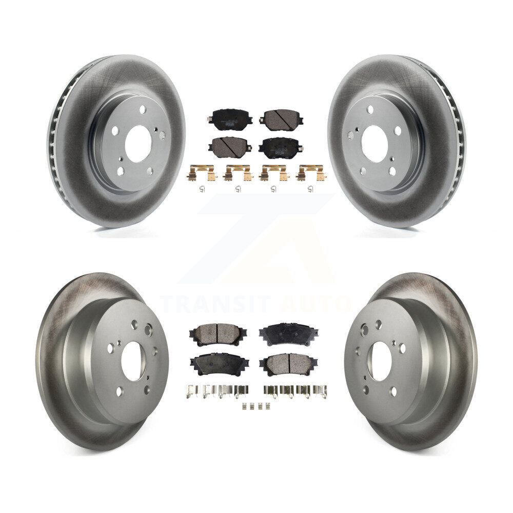 Transit Auto KGT-101992 Disc Brake Kit for 2014-2015 Lexus IS250 - Front and Rear