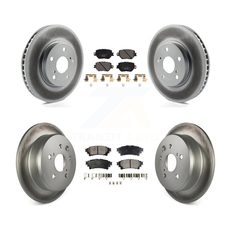 Transit Auto KGT-101992 Disc Brake Kit for 2014-2015 Lexus IS250 - Front and Rear