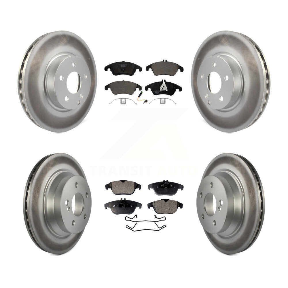 Transit Auto KGT-101995 Disc Brake Kit for 2015 Mercedes-Benz E400 - Front and Rear