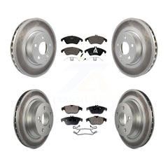 Transit Auto KGT-101995 Disc Brake Kit for 2015 Mercedes-Benz E400 - Front and Rear
