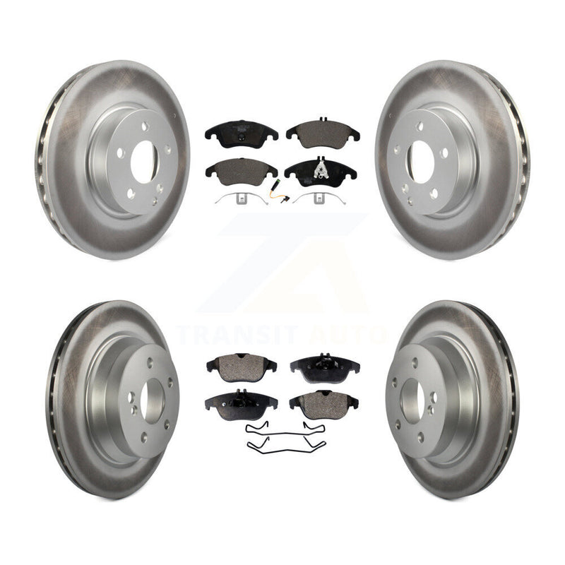 Transit Auto KGT-101995 Disc Brake Kit for 2015 Mercedes-Benz E400 - Front and Rear