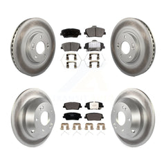 Transit Auto KGT-101999 Disc Brake Kit for 2016-2020 Hyundai Santa Fe Sport, Kia Sorento - Front and Rear