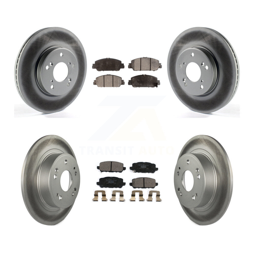 Transit Auto KGT-102002 Disc Brake Kit for 2016-2022 Honda HR-V - Front and Rear
