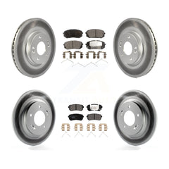 Transit Auto KGT-102006 Disc Brake Kit for 2016 Kia Optima - Front and Rear