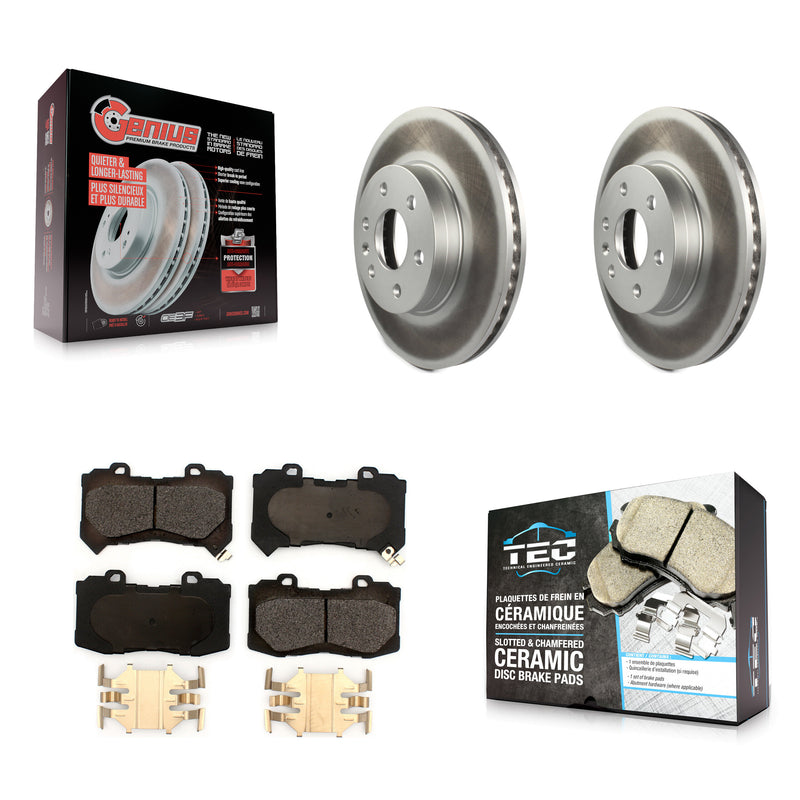 Transit Auto KGT-102007 Disc Brake Kit for 2015-2020 Chevrolet Colorado, GMC Canyon - Front