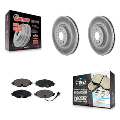 Transit Auto KGT-102014 Disc Brake Kit for 2015-2023 Volkswagen Taos, Volkswagen Passat and More - Front