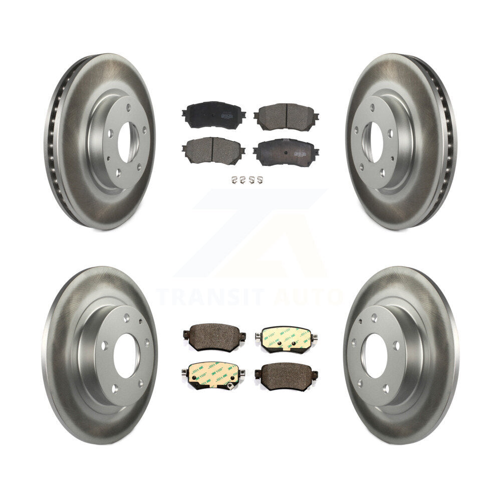 Transit Auto KGT-102019 Disc Brake Kit for 2016-2018 Mazda 6 - Front and Rear