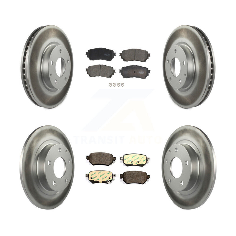 Transit Auto KGT-102019 Disc Brake Kit for 2016-2018 Mazda 6 - Front and Rear