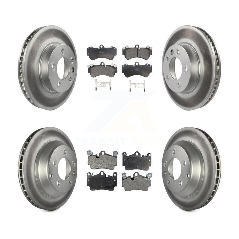 Transit Auto KGT-102020 Disc Brake Kit for 2004-2005 Volkswagen Touareg - Front and Rear