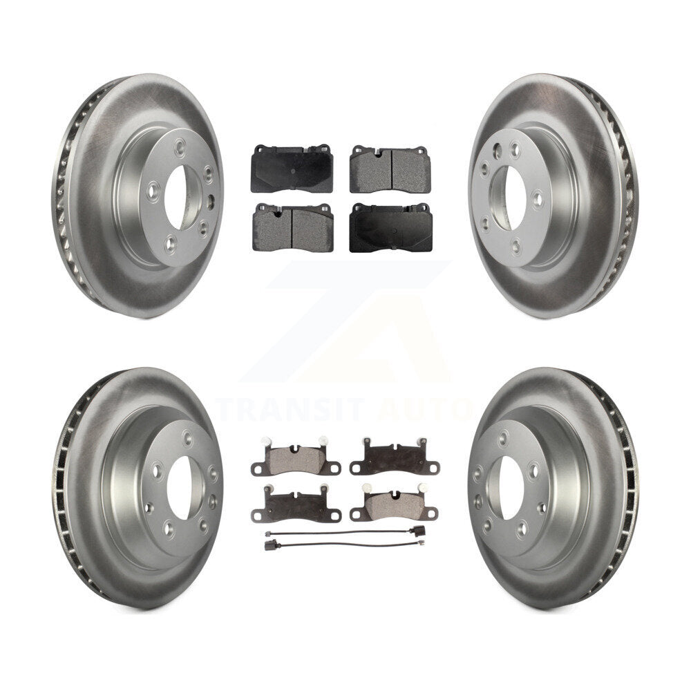 Transit Auto KGT-102022 Disc Brake Kit for 2011-2017 Volkswagen Touareg - Front and Rear