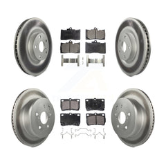Transit Auto KGT-102029 Disc Brake Kit for 2007-2013 Lexus IS350, Lexus GS350 and More - Front and Rear